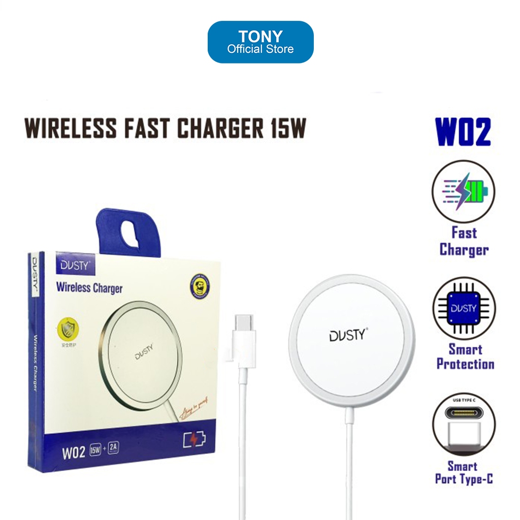 Dusty W02 Magnetic Wireless Charger / Wireless Charger