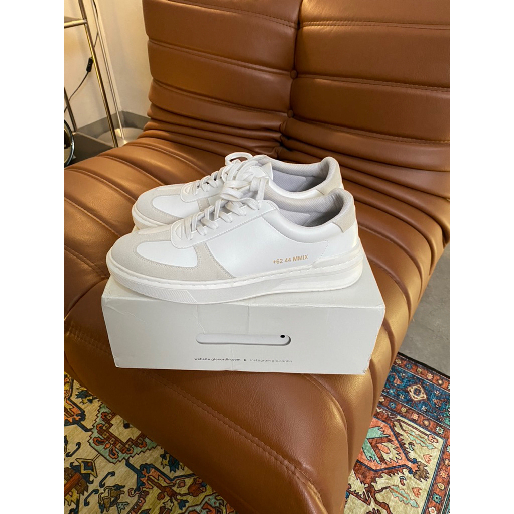 Sepatu Gio Cardin LAS-34 tripel white