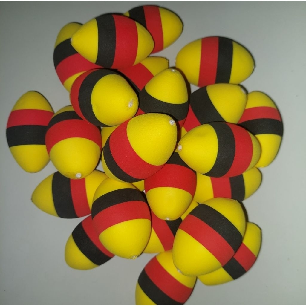 pelampung pancing Baramundi  Kakap Bandeng Laut model busa lonjong