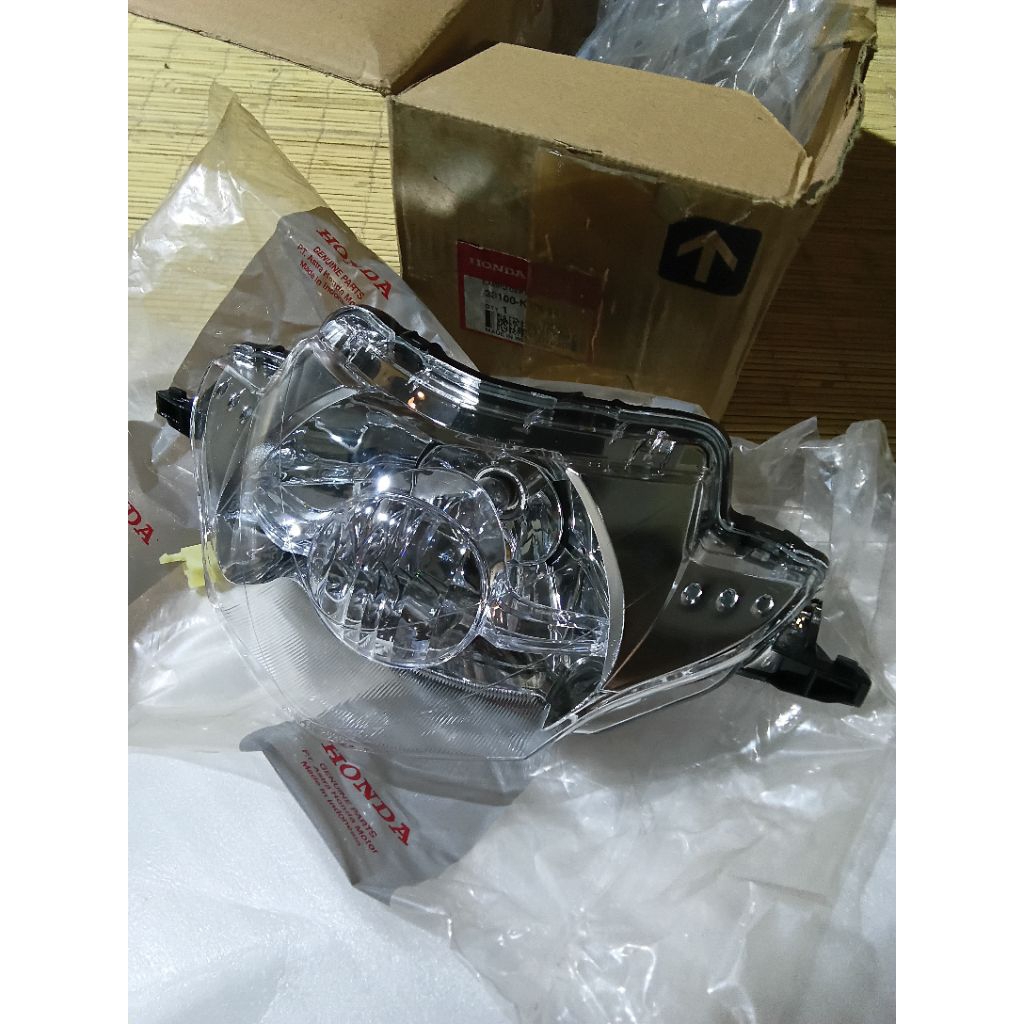 33100 KTM 850 REFLEKTOR LAMPU DEPAN SUPRA X125 LAMA ASSY ORIGINAL AHM