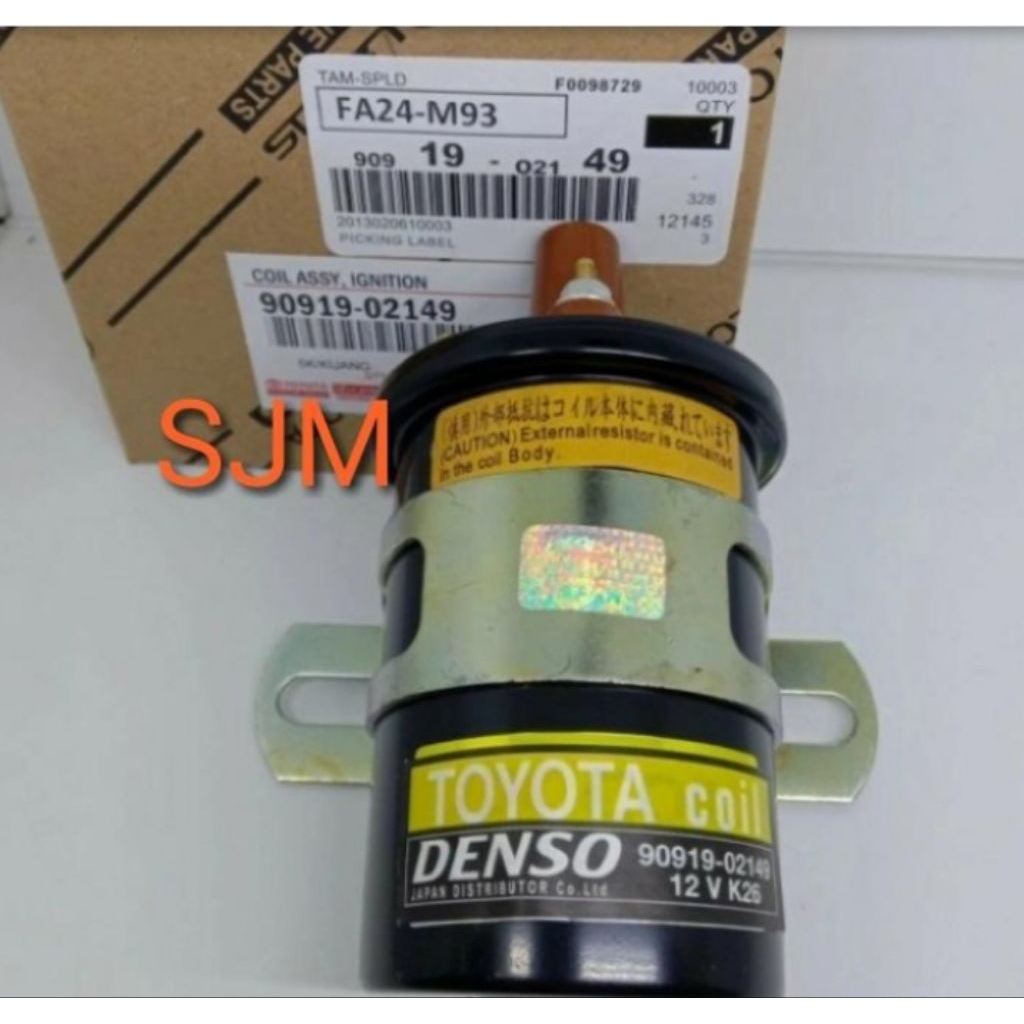 coil toyota kijang 5k pendek asli denso