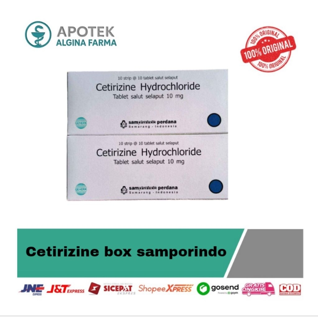 Cetirizine Box Samporindo