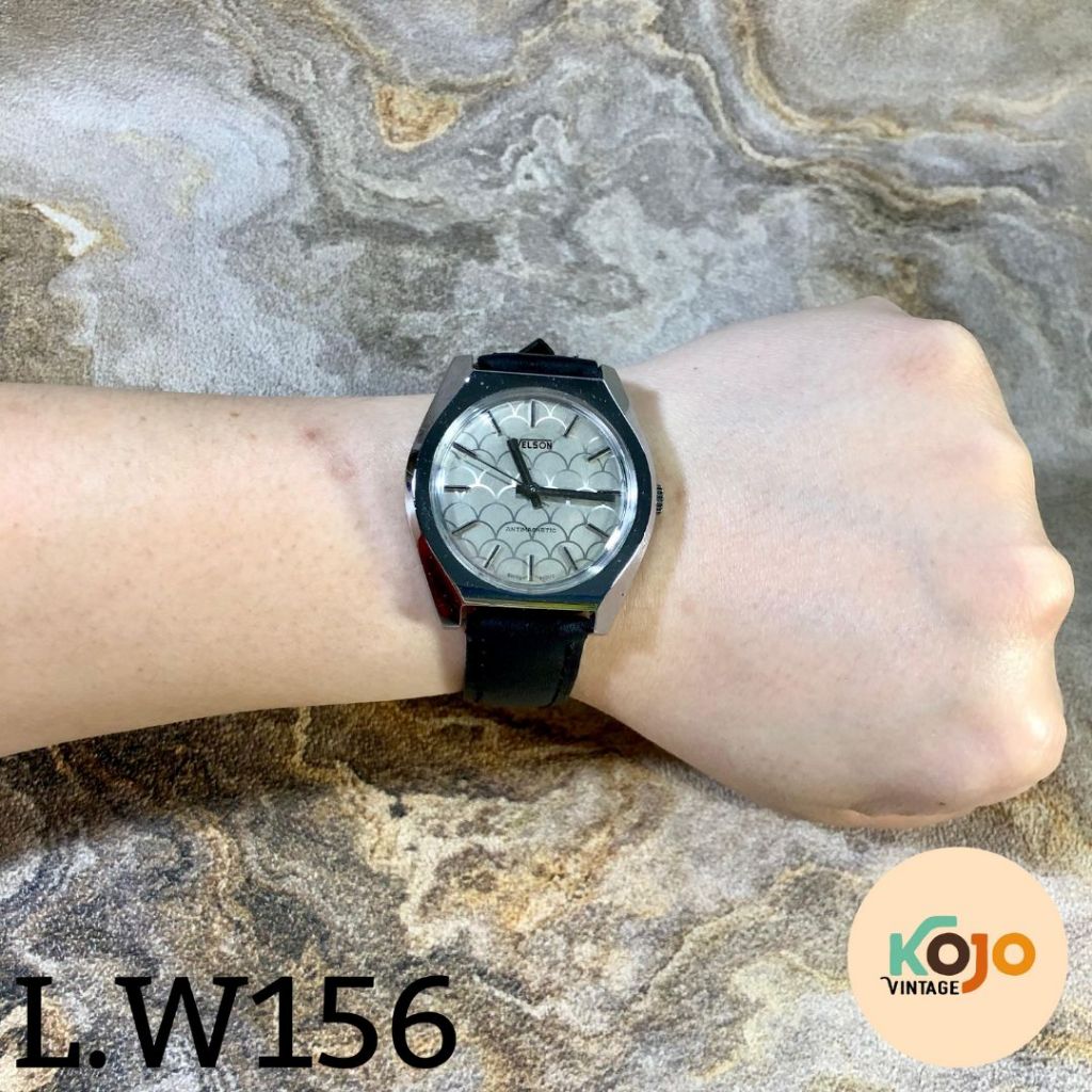 Jam Tangan Pria Nelson Vintage Rare Swiss Movement (Swiss Part) 1960s