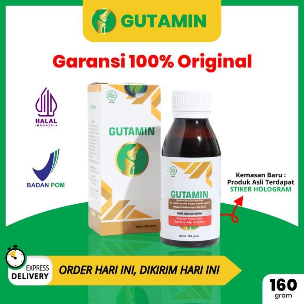 Madu Gutamin Herbal 100% Original BPOM HALAL
