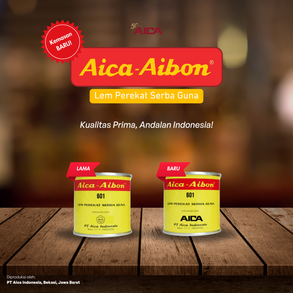 LEM AICA AIBON 601 KALENG 70GRAM // LEM AIBON