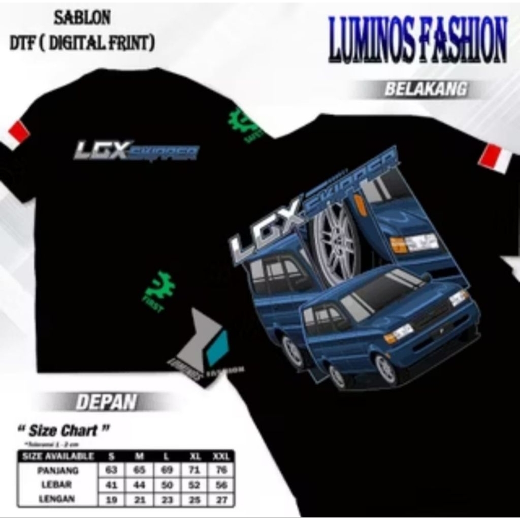 Kaos Distro Lgx Skipper // Tshirt Distro Viral