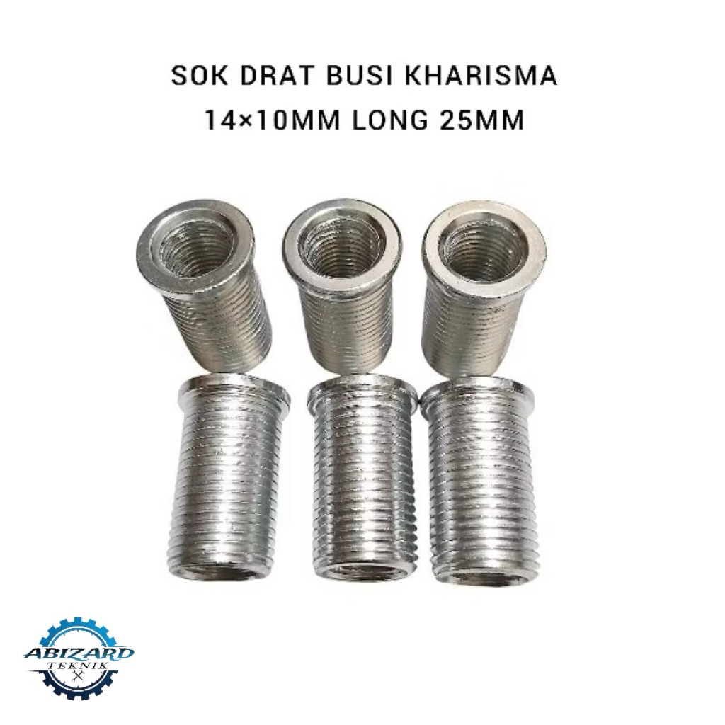 sok drat bosh drat busi motor honda kharisma drat panjang m14×m10
