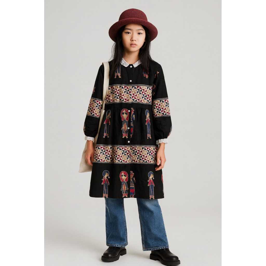 Masayu Batik - Tunic Atasan Batik Wanita Karakter Simbok