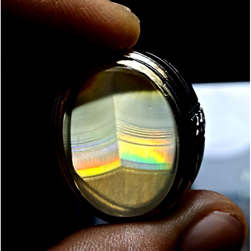 CINCIN BATU AKIK JUNDER AIRIS PELANGI