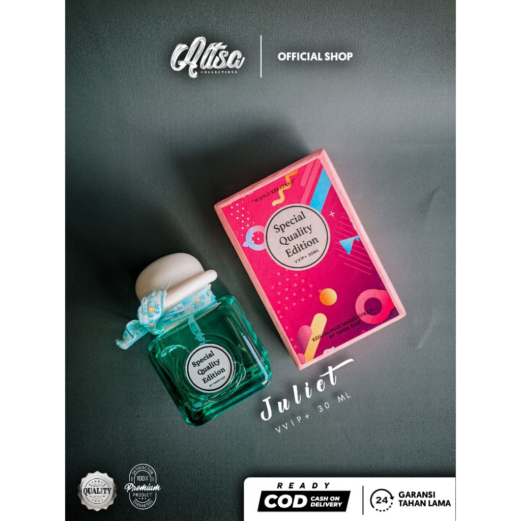 Parfum Tania Kaif Varian Julliet 30 ml VVIP+ Wangi Awet 24 Jam