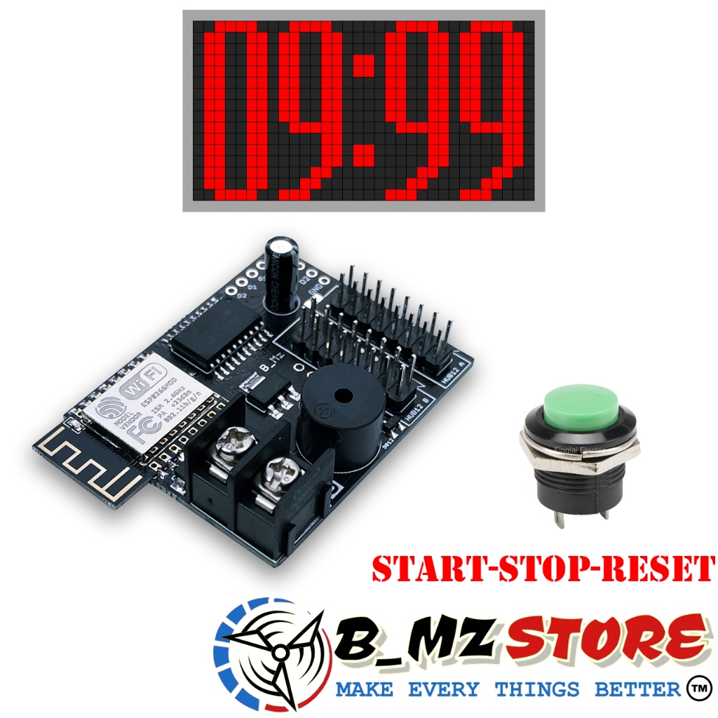 Kontroller Stopwatch -- Controller Timer Game 10 Detik - Start Stop Timer Stopwatch P10