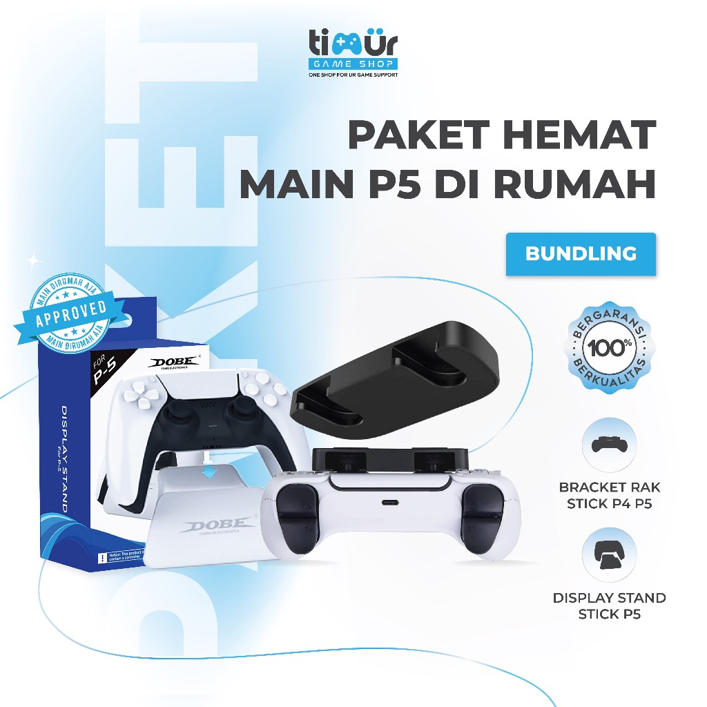 Bundling - Rak Stik + Stand Stik PS4 PS5