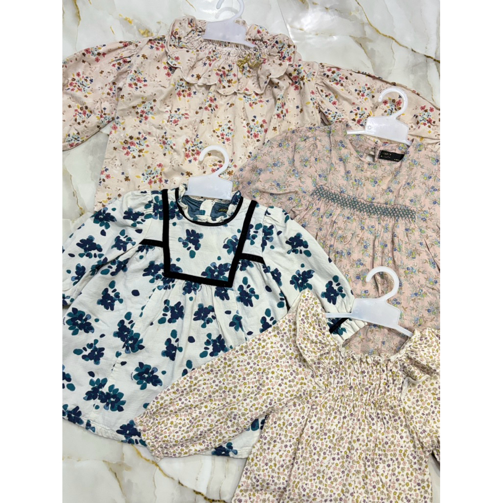 BAJU ANAK PEREMPUAN MOTIF VINTAGE