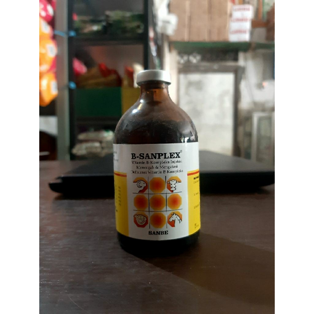 B-SANPLEX 100ml vitamin B komplek hewan SANBE