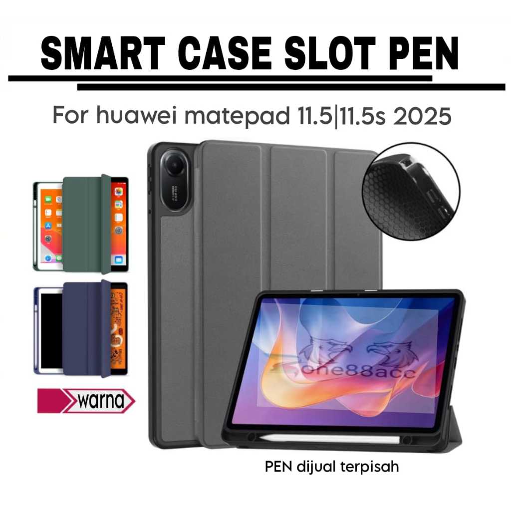 Smartcase Slot pen Huawei Matepad 11.5 | 11.5s 2025 / case huawei matepad 11.5 2025  casing huawei m