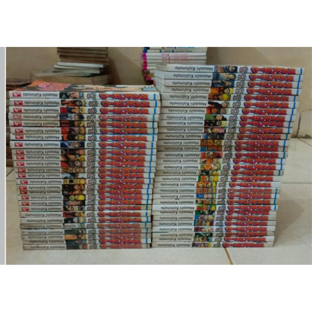 Komik Masashi Kishimoto - Naruto 1-68 (56 Komik)
