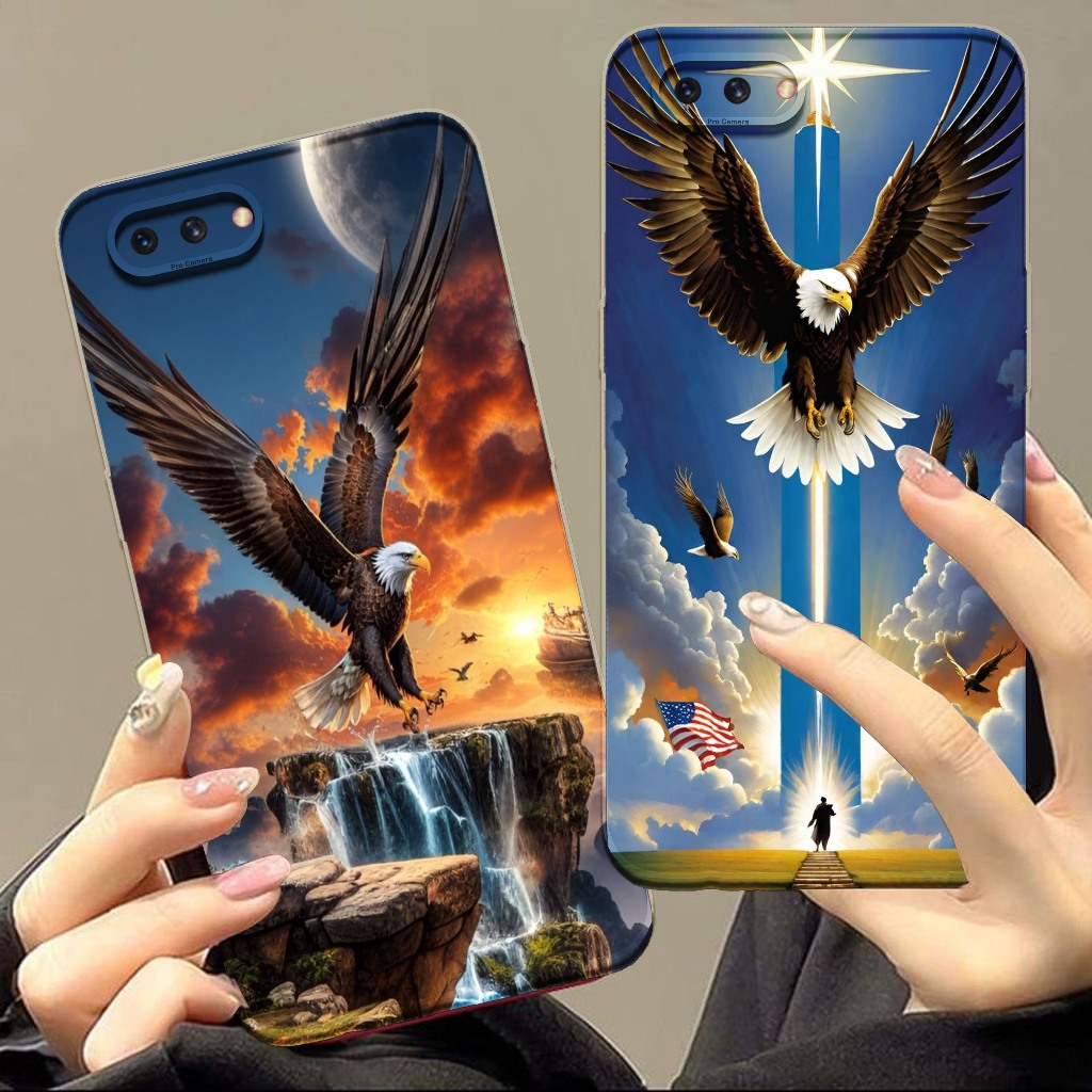 Softcase Untuk Oppo C2/A1K Softcase Gambar Fashion Printing { 4nimals Eagle } - Pelindung Hp Terbaru