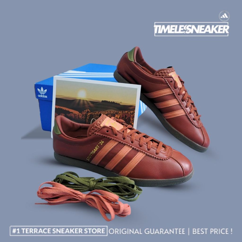 ADIDAS ORIGINAL STUTTGART'24  #IH4786 BROWN