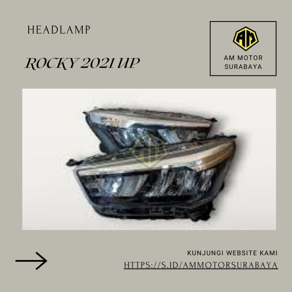 HEADLAMP ROCKY 2021 up