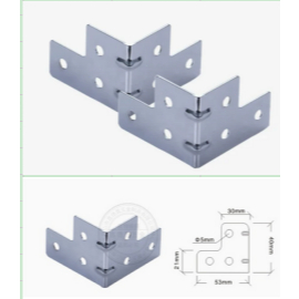 2500pcs-Kotak Penerbangan Kotak Sudut Kemasan Tepi Kemasan Aksesoris