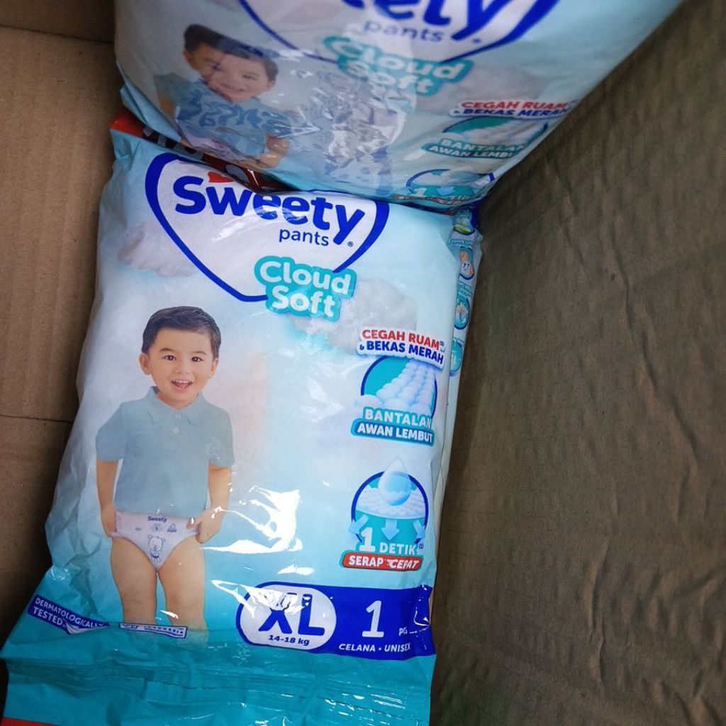 SWEETY PANTS SILVER XL