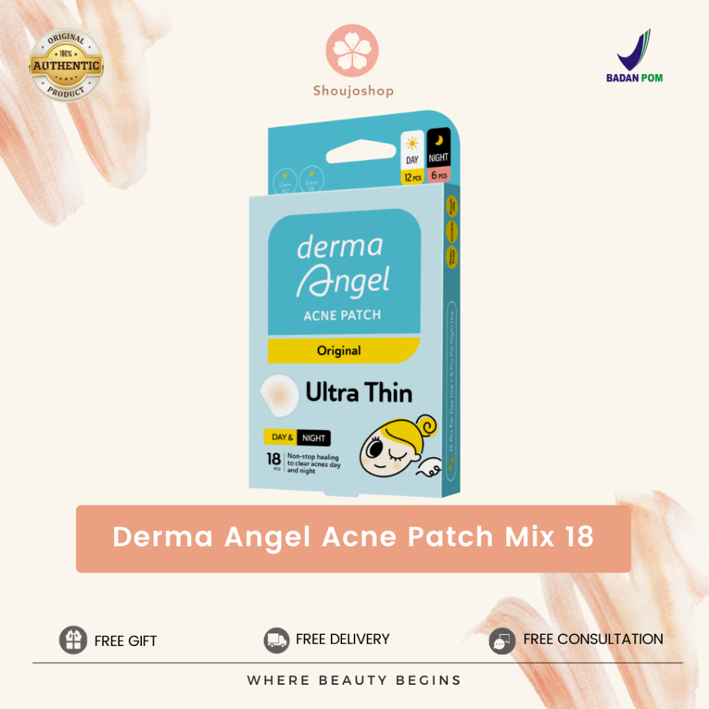 Derma Angel + Acne Care Acne Patch Mix 18
