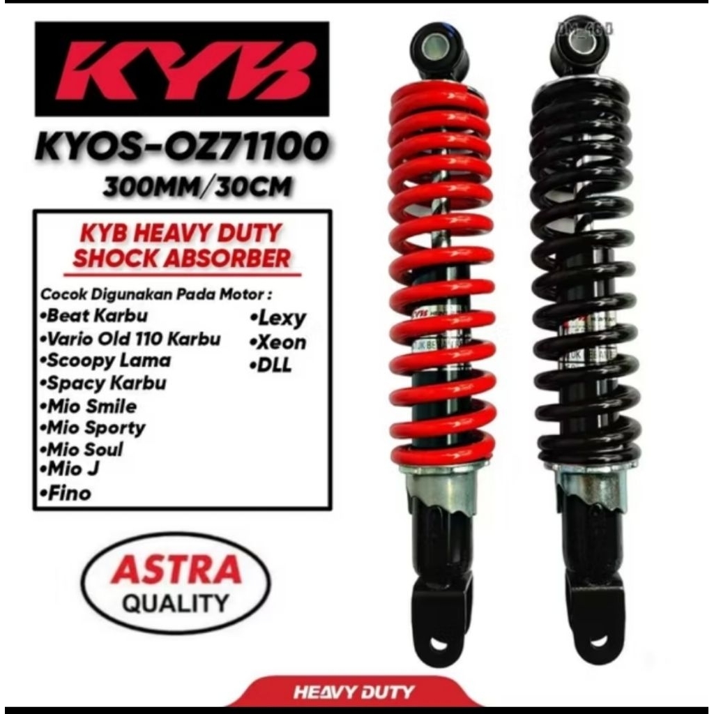 Kyb muatan berat shock belakang motor matic 300MM