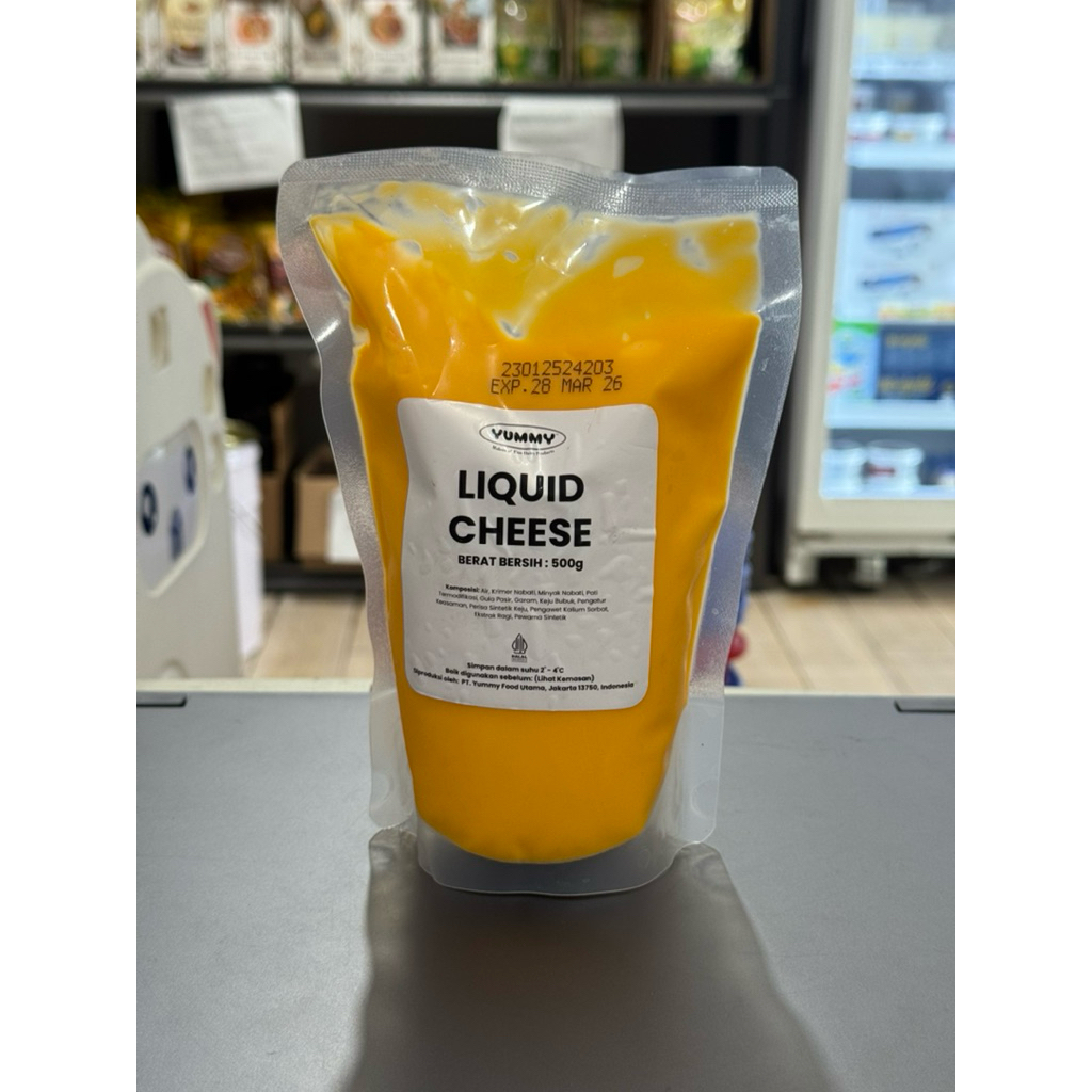 YUMMY LIQUID CHEESE / SAUS KEJU 500gr - INSTANT ONLY!