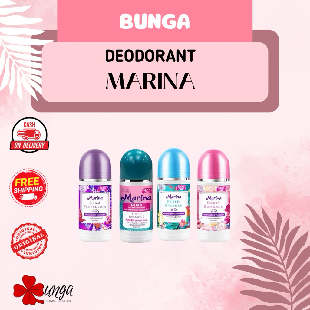 BUNGA - Marina Deodorant Antiperspirant / Marina Antiperspirant Deodorant / Deodorant Marina