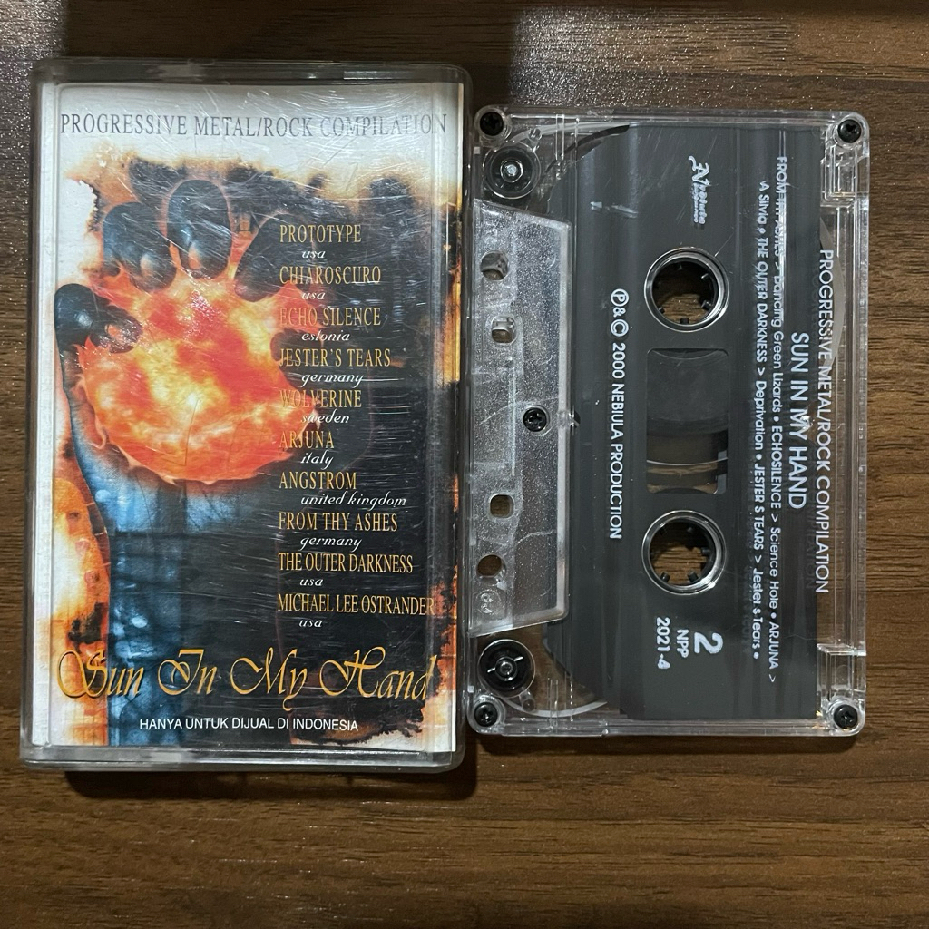 Kaset pita - Progressive Metal/Rock Compilation - Sun in my hand