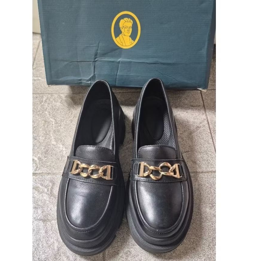 nappa milano burly chain loafers size 41