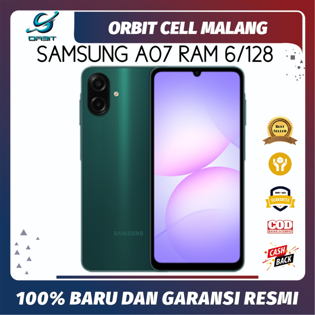 Samsung Galaxy A07 Ram 6/128 Garansi Resmi