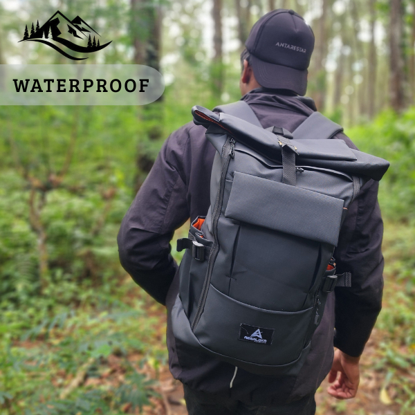 TAS RANSEL PRIA WANITA ANTI AIR WATERPROOF BACKPACK TRAVELING