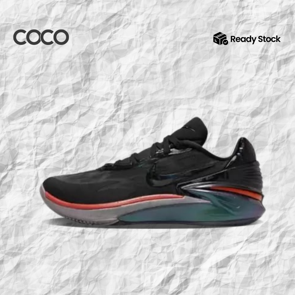 Sepatu Basketball Nike Air Zoom GT Cut 2 EP Black Picante Red Anthracite