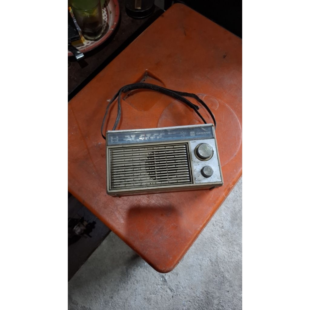 Radio cawang 85rb jadul antik vintage display lawas kuno anggap mati