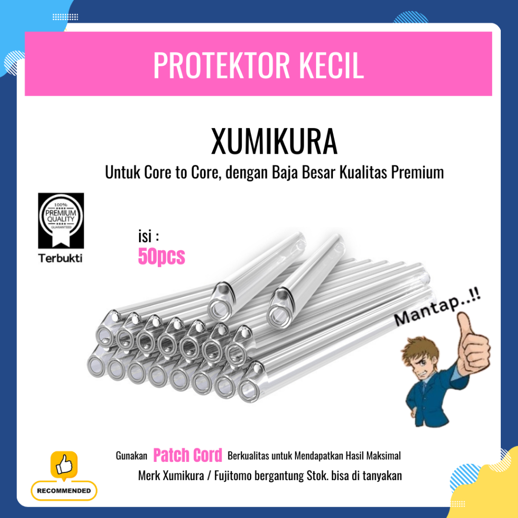 XUMIKURA Protection Sleeve Fiber Optic Kecil