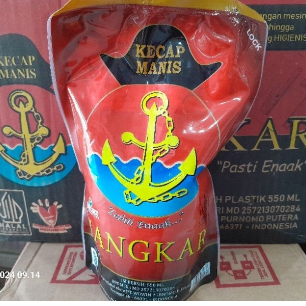 Kecap Manis Jangkar 550ml Enak, Manis & Gurih / Kecap Manis