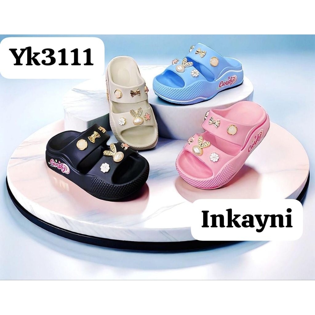 sandal anak cewek candy bunny ban 2 inkayni 3111