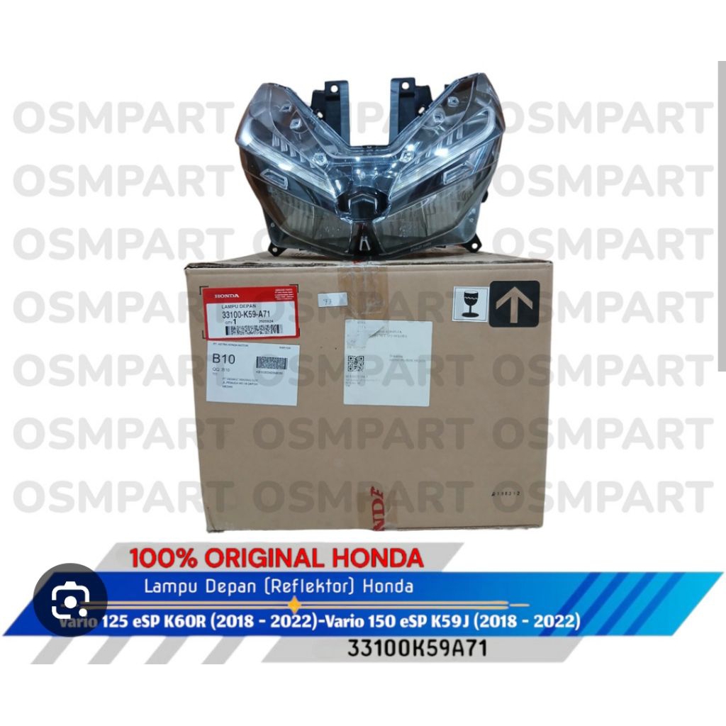 LAMPU DEPAN REFLEKTOR VARIO 125 2018-2022 33100K59A71