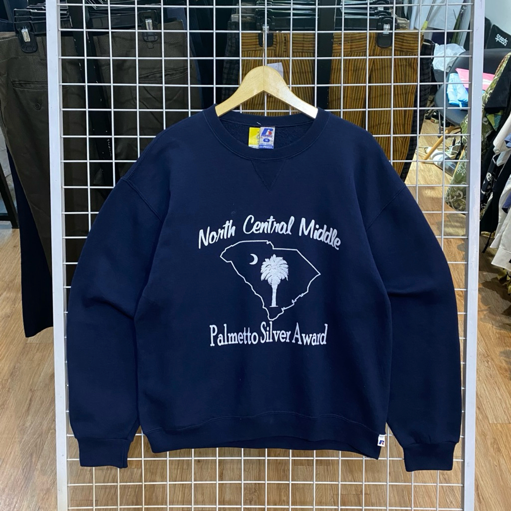 Russell Built Up Crewneck