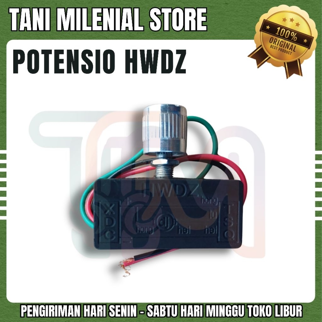 Pengatur kecepatan Tangki Sprayer Elektrik HWDZ Bening Potensio Bagus SWAN DGW CBA CHOTA  Volume Teg