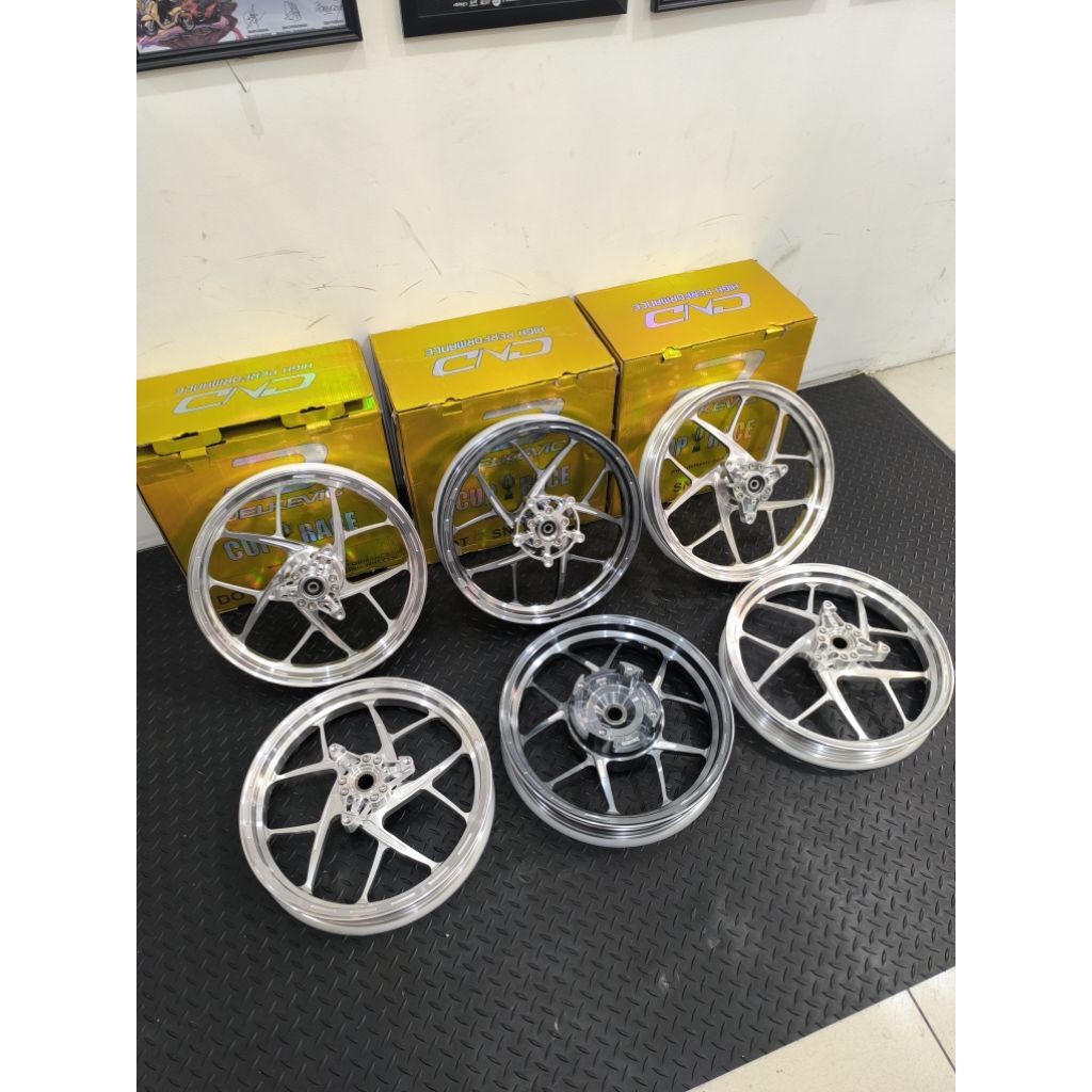 Velg delkevic aerox alpha ring 17 dan 14