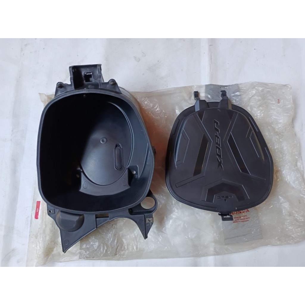Box Luggage Box Bagasi set tutup Honda VARIO TECHNO 110 original baru AHM 8125A-KVB-N50