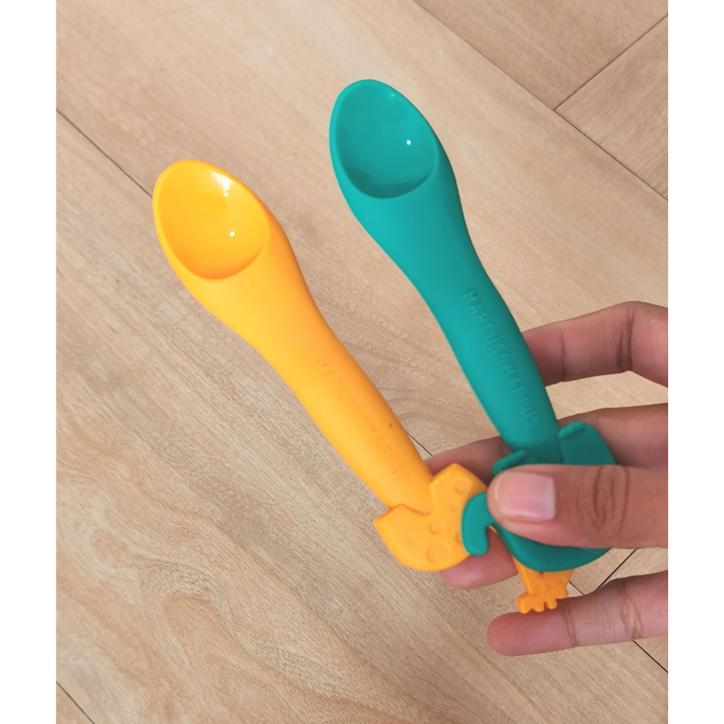 Sendok MPASI bayi Marcus & Marcus / Mothercare /  Oxo tot - Preloved