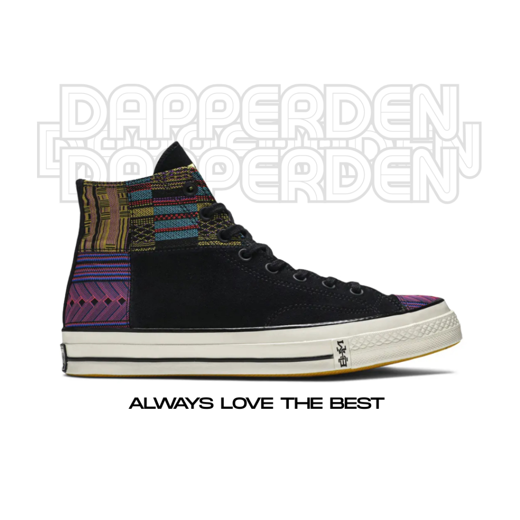 DAPPERDEN - Converse 70s Hi BHM Patchwork