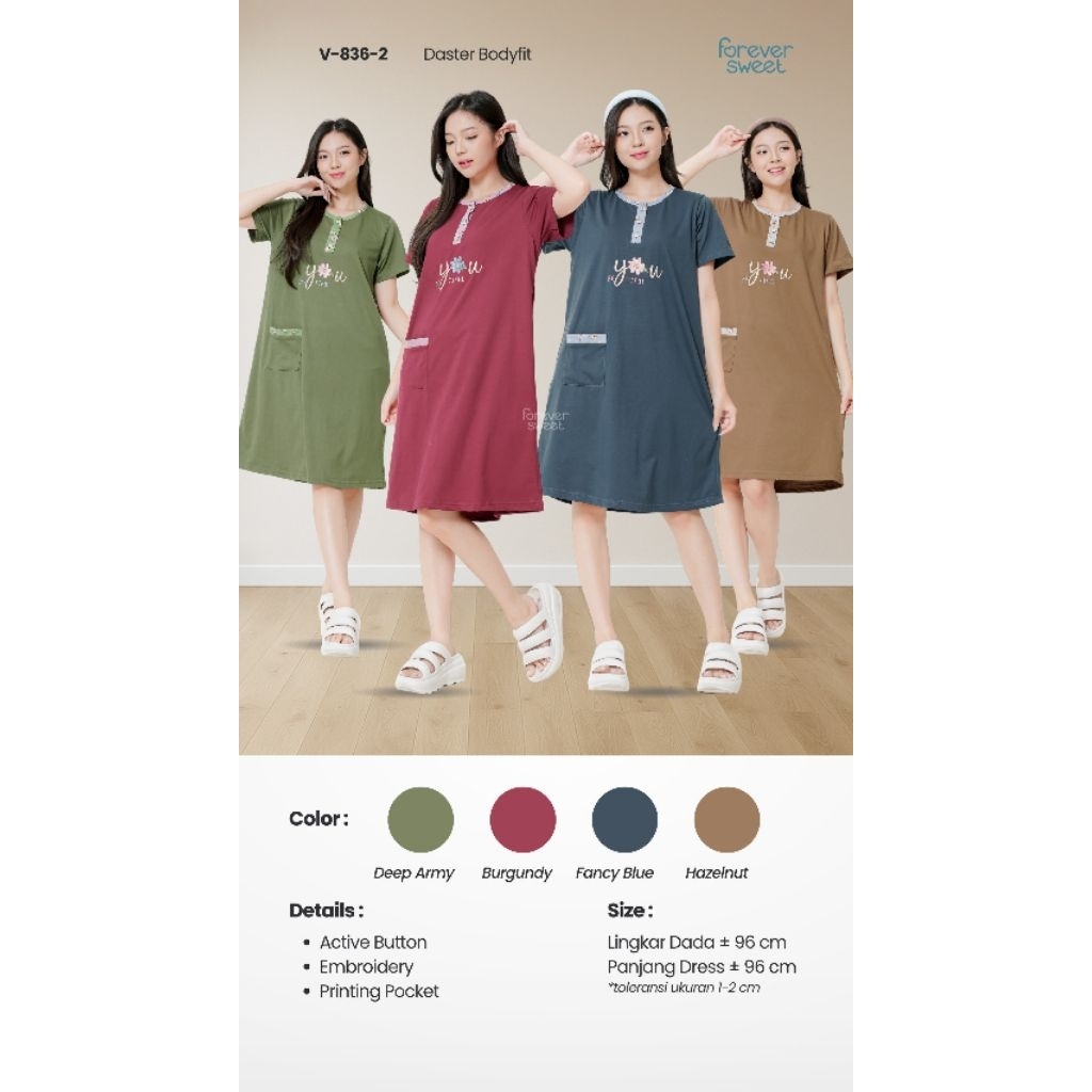 FOREVER SWEET DRESS DASTER  BODYFIT