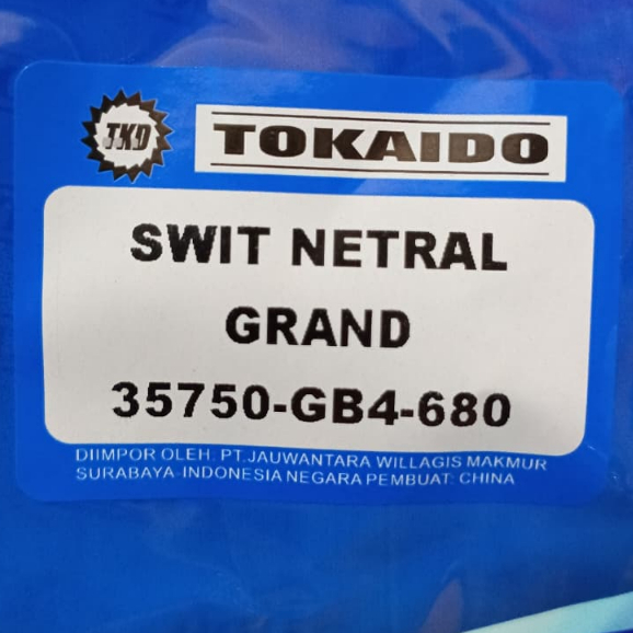 Swit Netral Netral Switch Swit Tokaido Grand