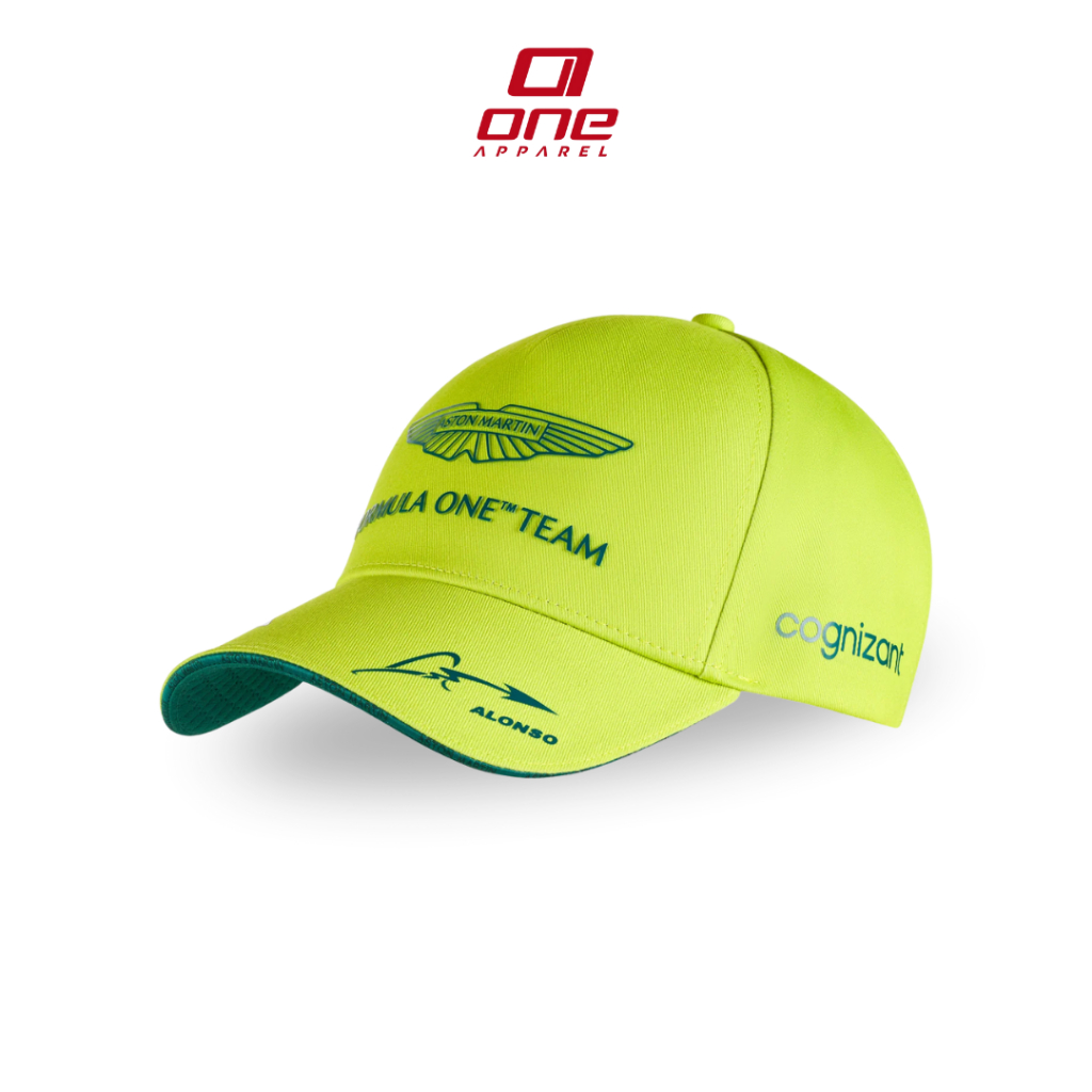 Topi Aston Martin Cognizant F1 Fernando Alonso Team Hat Original