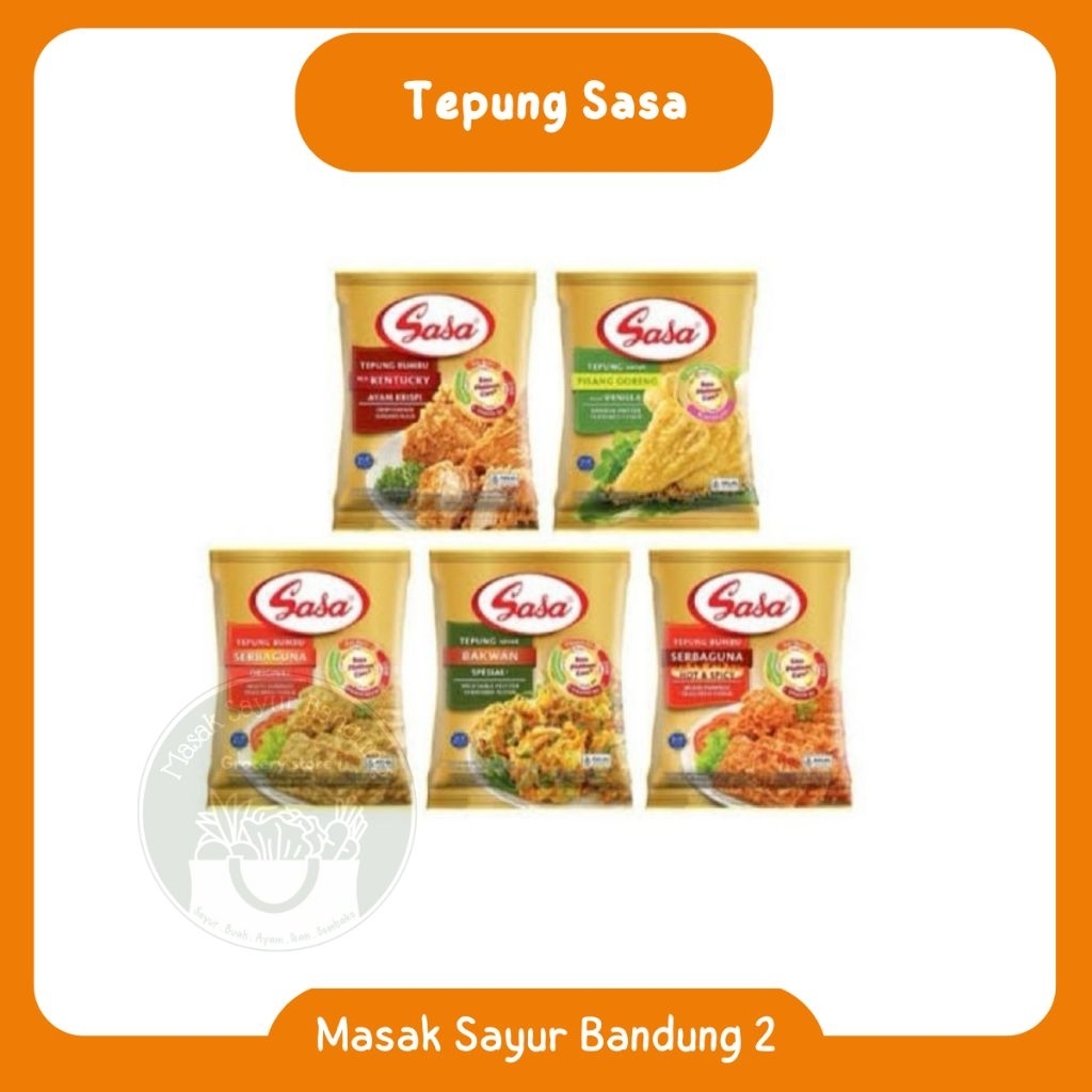 Sasa Tepung bumbu Alla varian