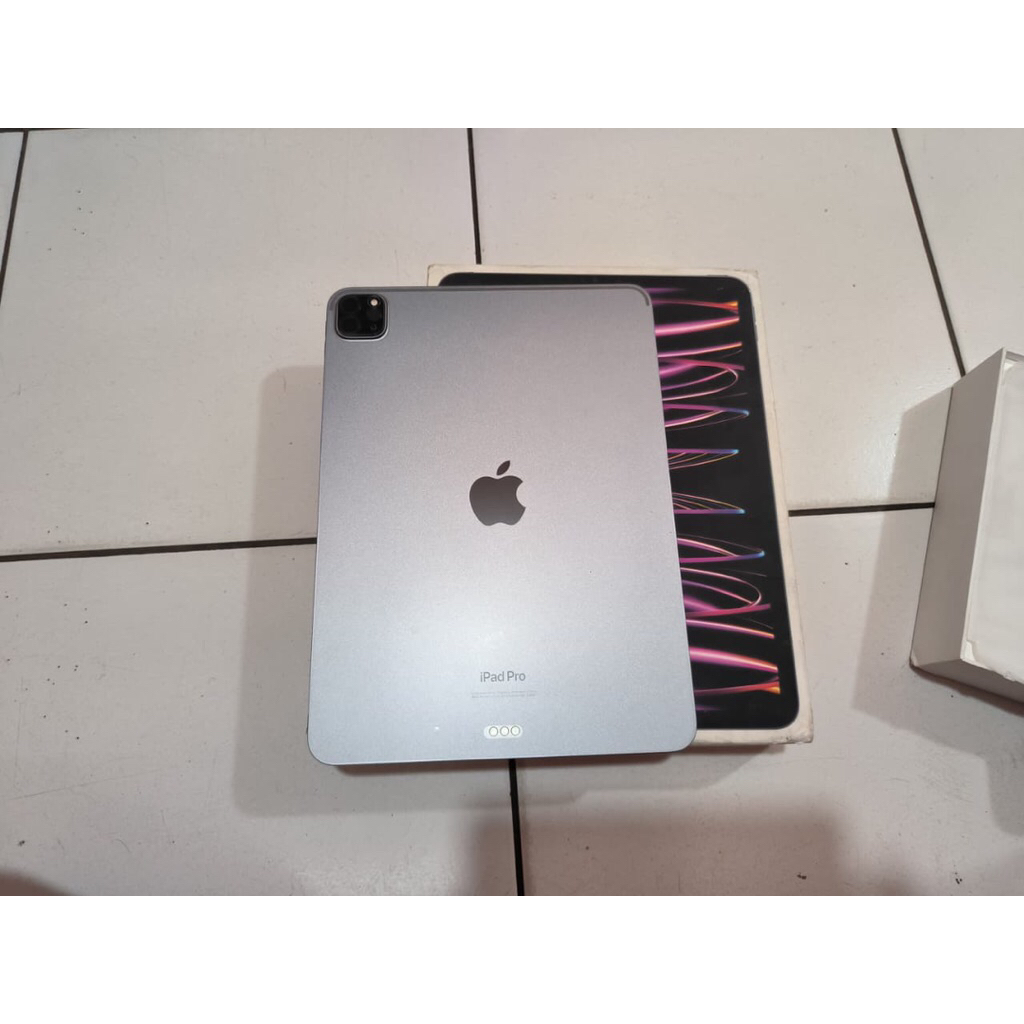 Ipad Pro M2 128gb inter second bekas pakai normal fullset
